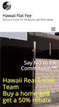 Mobile Screenshot of hawaiiflatfee.com